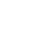 White circle with LinkedIn icon in center